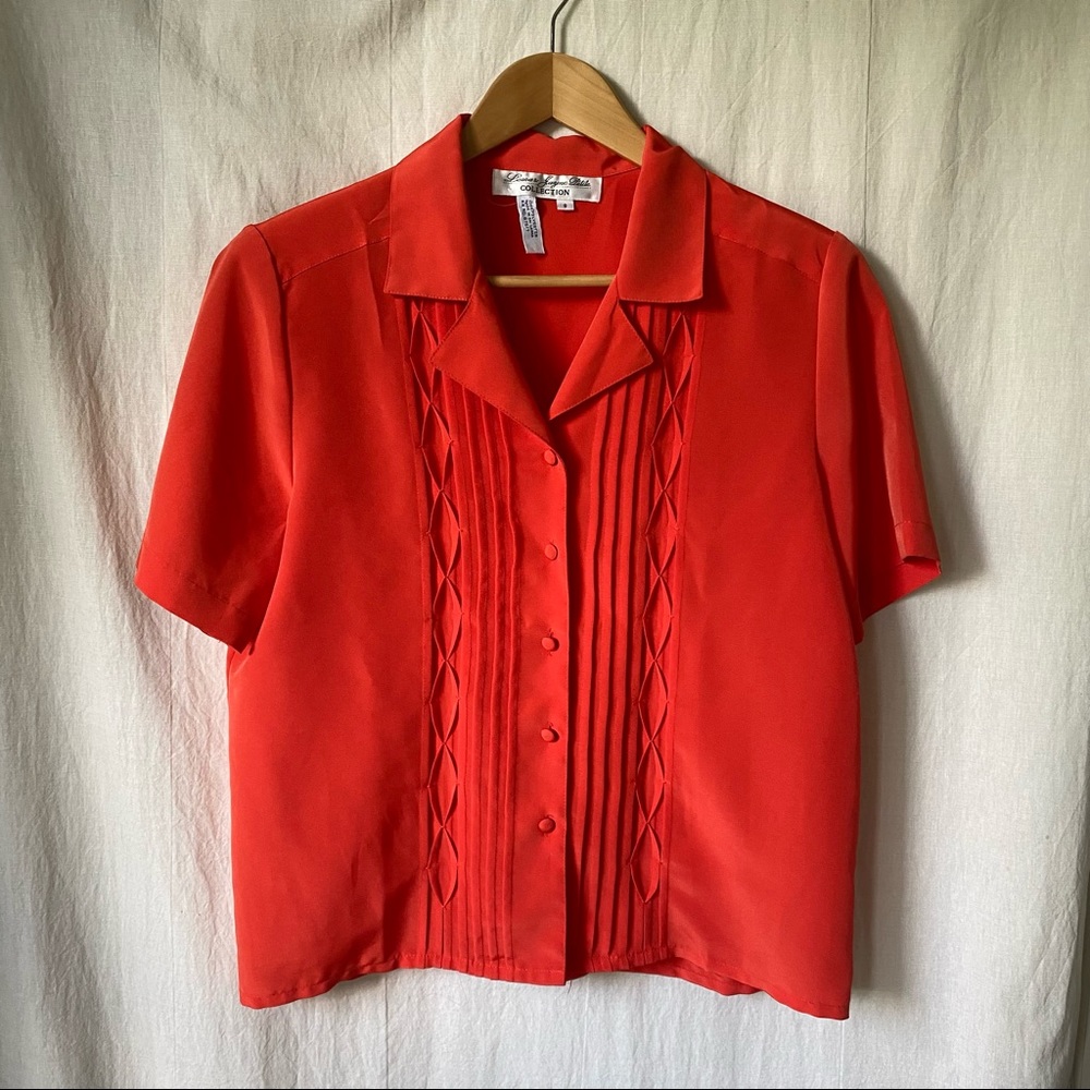 Vintage Red Camp Shirt